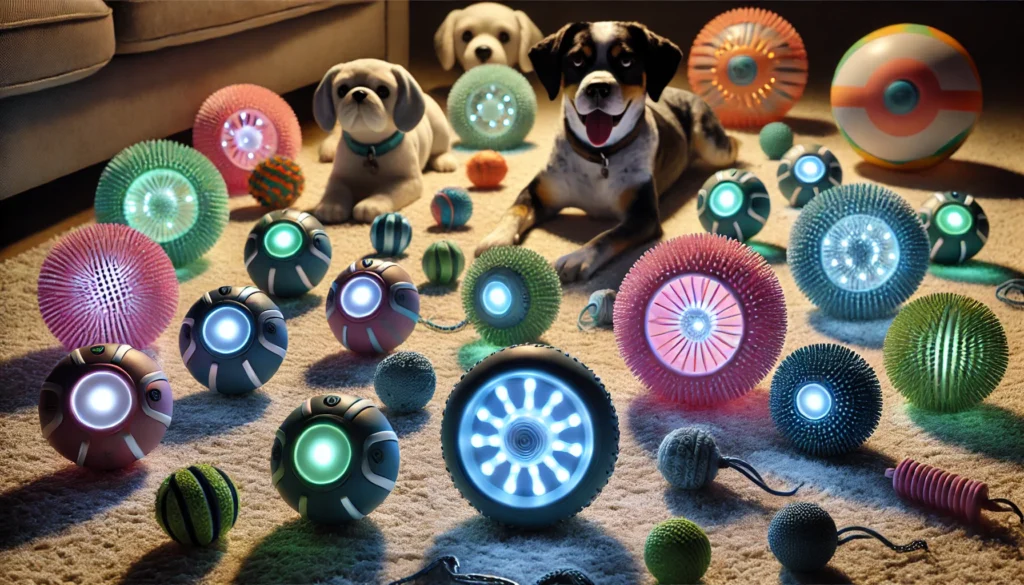 pelotas con movimiento automático